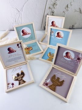 СПАСИБО подарок ПОДАРОК ​​КРЕСТНЫМ РОДИТЕЛЯМ фото ЗОЛОТОЙ МАГНИТ на крещение