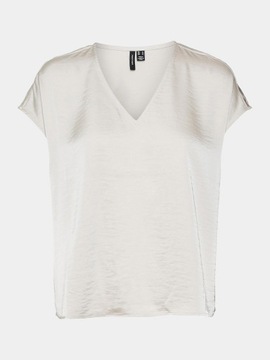 Vero Moda T-Shirt Marys Dana 10300421 Écru Regular Fit