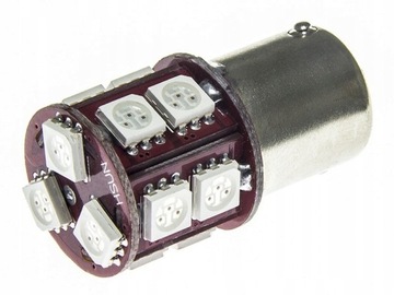 Żarówka 6V LED R5W Ba15S P5W R10W SMD Czerwony