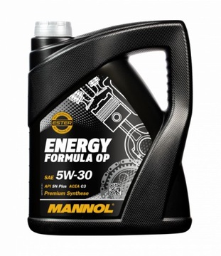 Olej syntetyczny Mannol Energy Formula OP 5 l 5W-30