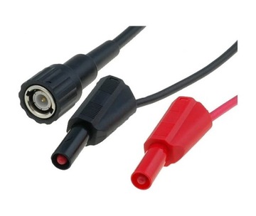 Przewód pomiarowy 2xbanan - wtyk BNC - 1,2m