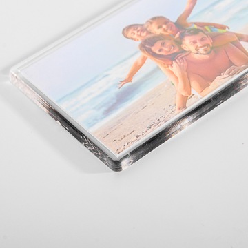 Фотомагнит на холодильник с вашей фотографией 6х9 см.