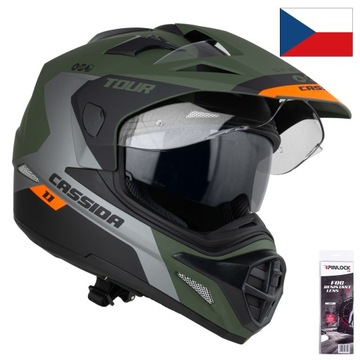 CASSIDA KASK MOTOCYKLOWY Z DASZKIEM NOWOŚĆ NEW xxl
