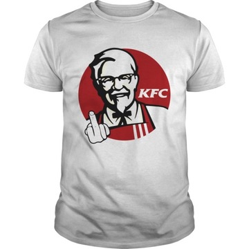 Kentucky Fried Chicken KFC parody fuck Koszulka Unisex cotton T-Shirt