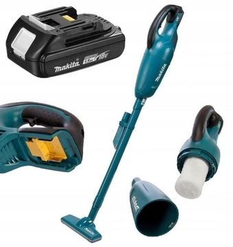 MAKITA ODKURZACZ DCL180 ZB 30W + BATERIA LXT 18V