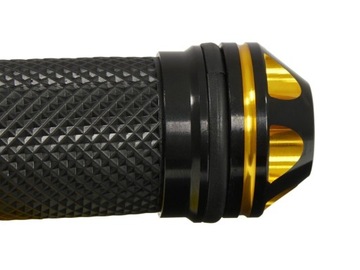 КОРОТКИЕ РУЧКИ, РУКОЯТКИ ПЕРЕКЛЮЧАТЕЛЕЙ, 22 мм, мотоциклетный золотой