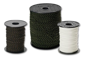 Nylonowy przewód w oplocie 2 mm
