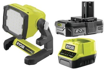 RYOBI RLFD18 LAMPA WARSZTATOWA 18V PRZENOŚNA + 2Ah .