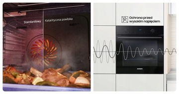 Комплект SAMSUNG NV68A1145CK+NA64H3031AK Встраиваемая бытовая техника Черное стекло