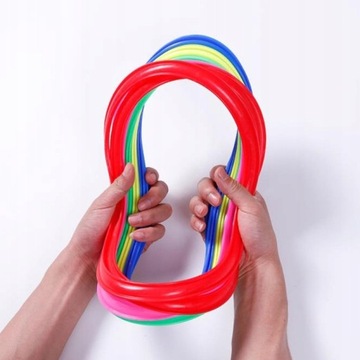 Детские разноцветные кольца для упражнений RINGO, 10 шт.