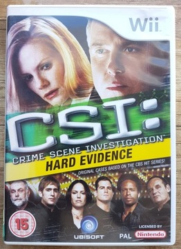 CSI Hard Evidence gra prezent Nintendo Wii