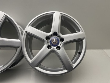 4× DISK HLINÍK DIESEL C TŘÍDA W204 E W211 W212 W213 GLK SLK GLC 7.5" X 17" 5X112 ET 32