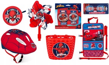 Вентилятор на руле ветряной мельницы Велосипед SPIDERMAN