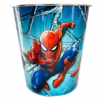 KOSZ NA ŚMIECI BAJKOWY POJEMNIK DLA DZIECI SPIDERMAN MARVEL WZ-583