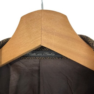 Corneliani Vintage Tweed Wool Blazer Rozmiar EU 52 US 42 L