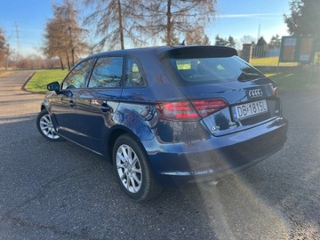 Audi A3 8V Hatchback 3d 1.6 TDI clean diesel 110KM 2014 Audi a3 Audi A3 Sporback 1.6 TDI 110KM Bang Olufsen Ambiente 1.6 Diesel, zdjęcie 4