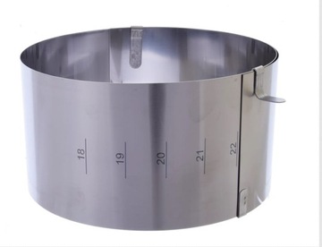 RANT do tortu, opaska, forma REGULOWANA h=12cm