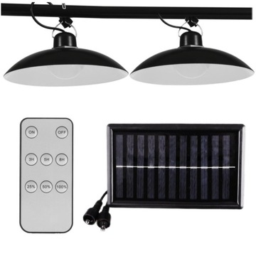 2x люстра, солнечная подвесная лампа, уличная сильная