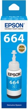ORYGINALNY Tusz EPSON 664 C niebieski C13T66424A