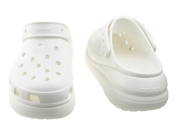 Klapki Crocs Crush Platform 207521 white 38/39