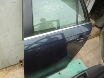 DVEŘE LEVÉ PRAVÉ PŘEDNÍ ZADNÍ VW GOLF 5 V LC5F KOMBI KOMPLET 09R