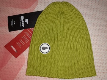 Czapka EISBAR WEŁNIANA BEANIE MERINO WOOL 100% + reserved