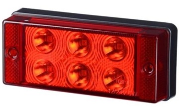 LAMPA LED PRZECIWMGIELNA PRZECIWMGŁOWA TYŁ PRZECIWMGIELNA PRZYCZEPKA