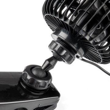 МОЩНЫЙ АВТОВЕНТИЛЯТОР С ЗАЖИМОМ 24В