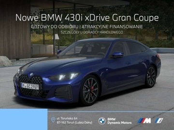BMW Seria 4 G22-23-26 Coupe 2.0 430i 245KM 2025 BMW Seria 4 430i xDrive Gran Coupe 245 KM - Gotowy do Odbioru - Kamera 360
