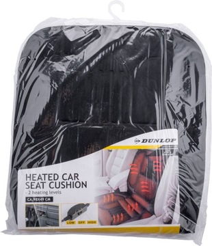 Коврик для автокресла с подогревом, 12В, регулировка DUNLOP