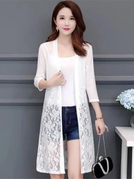 Women Summer Long Cardigan Female Cardigans Long S