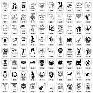 KARAFKA GRAWER KIELISZKI X12 Z GRAWEREM PREZENT