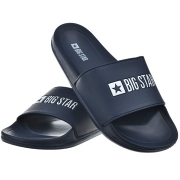 KLAPKI DAMSKIE BIG STAR NA PLAŻE BASEN PO DOMU GUMOWE PIANKA