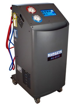 AC-ECO Станция кондиционирования воздуха «Купчик», хладагент R134A R1234YF Меню PL Автомат.