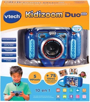 Aparat fotograficzny dla dzieci VTech Kidizoom Duo DX 5 Mpx mały fotograf