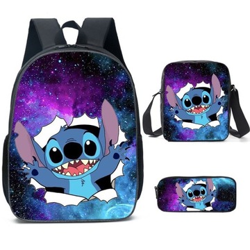 STICH PLECAK SZKOLNY ZESTAW PIÓRNIK TORBA 3W1 nowy A4
