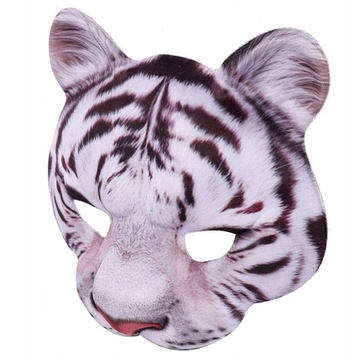 МАСКА ТИГРА ХЭЛЛОУИН АКСЕССУАРЫ ДЛЯ ХЭЛЛОУИНА