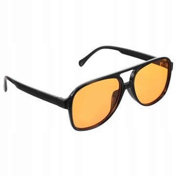 Vintage Okulary Przyciemniane Obiektyw Sun Glass