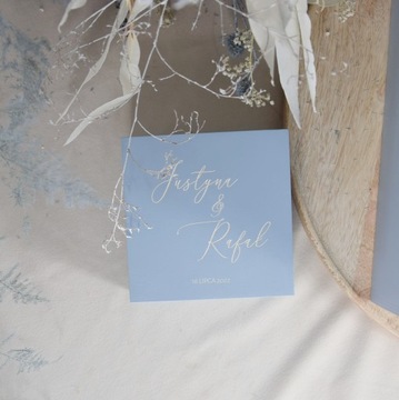 Большая Коробка для КОНВЕРТОВ + ОБРУЧАЛЬНЫХ КОЛЬЦОВ пыльно-синяя свадьба СВАДЬБА