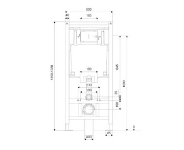 ОТЛИЧНЫЙ SHIRO 2.0 ВСТРАИВАЕМЫЙ УНИТАЗ + ОПОРЫ