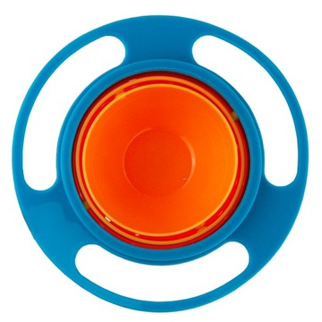 СЕРЕБРЯНАЯ ЧАША SLICK ЧАША ДЛЯ ДЕТЕЙ GYRO Bowl