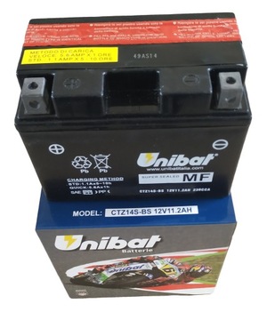 Akumulator UNIBAT CTZ14S-BS YTZ14S-BS 11,2Ah 230A