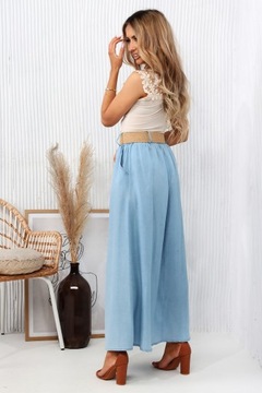 ЖЕНСКАЯ ЮБКА ДЛИННЫЕ МАКСИ ЖЕНСТВЕННЫЕ ДЖИНСЫ МОДНЫЕ ЦВЕТА В ПОЛОСКУ