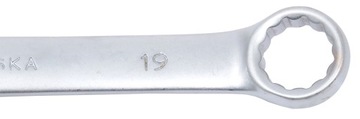КОМБИНИРОВАННЫЙ КЛЮЧ ДЛЯ BASS CRV 19 ММ С ОТКРЫТЫМ КОЛЬЦОМ