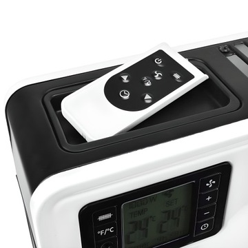 ЭЛЕКТРИЧЕСКИЙ ОБОГРЕВАТЕЛЬ WiFi КОНВЕКТОР РАДИАТОР 2300ВТ + ДИСТАНЦИОННОЕ УПРАВЛЕНИЕ