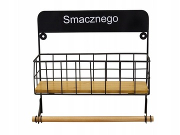 ПОЛКА ДЛЯ СПЕЦИЙ + Вешалка для бумажных полотенец 1713