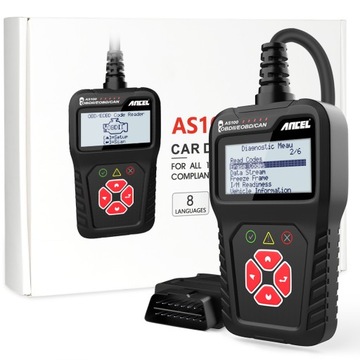 Диагностический тестер OBD2, сканер, польское меню, новинка