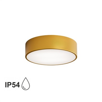 Lampa sufitowa łazienkowa Plafon CLEO 300 IP54 Złoty 30 cm