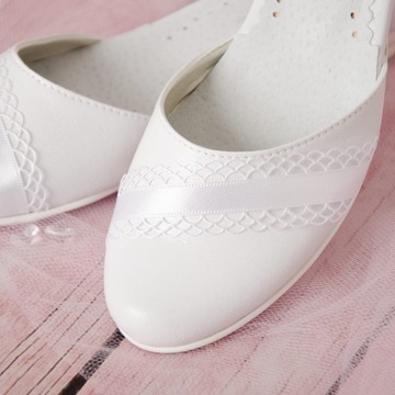 Buty komunijne dziewczęce KBD-721 - Rozmiar: 31 -