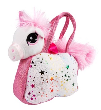 JEDNOROŻEC PLUSZOWY UNICORN MASKOTKA torebka PIESEK